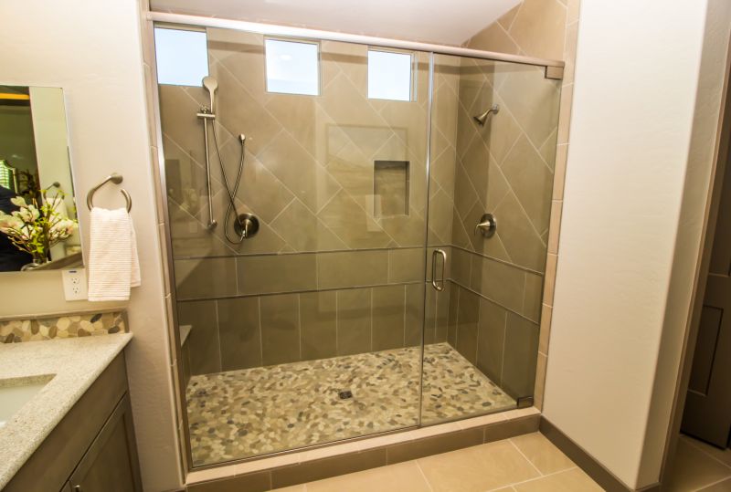 Open-Concept Shower Layout