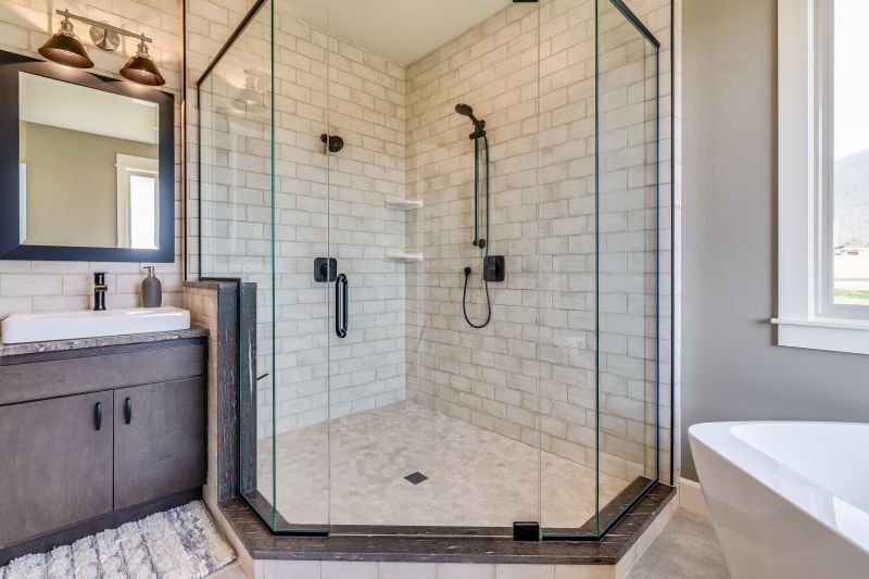Spa-Style Shower with Multiple Jets
